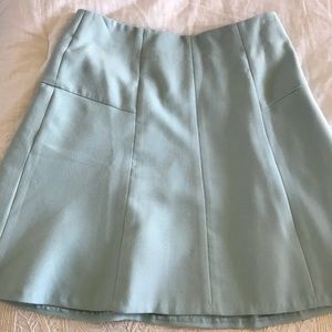 Baby blue skirt